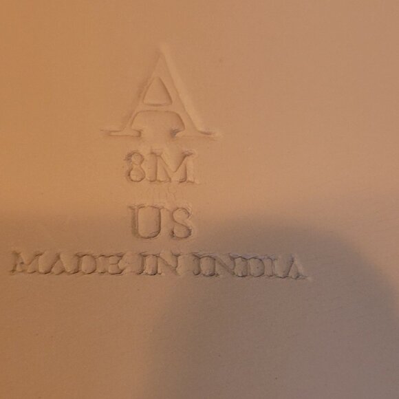 NIB Anthropologie Metallic Silver Woven Maryjane Mules - Picture 6 of 8